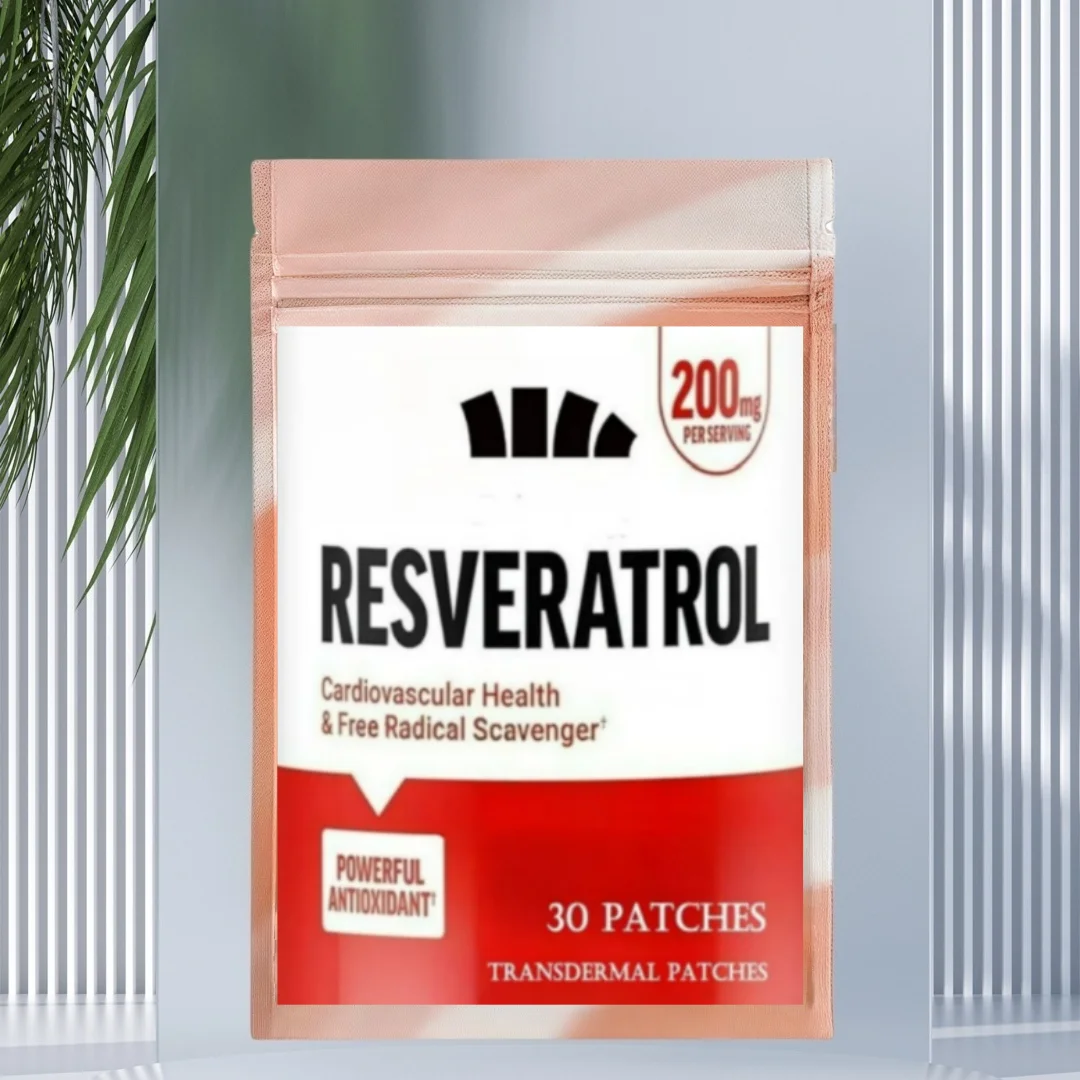 30 Patches Resveratrol Patches - Transdermal Patches Support Heart Health, Antioxidants
30 Patches Resveratrol Patches - Transdermal Patches Support Heart Health, Antioxidants