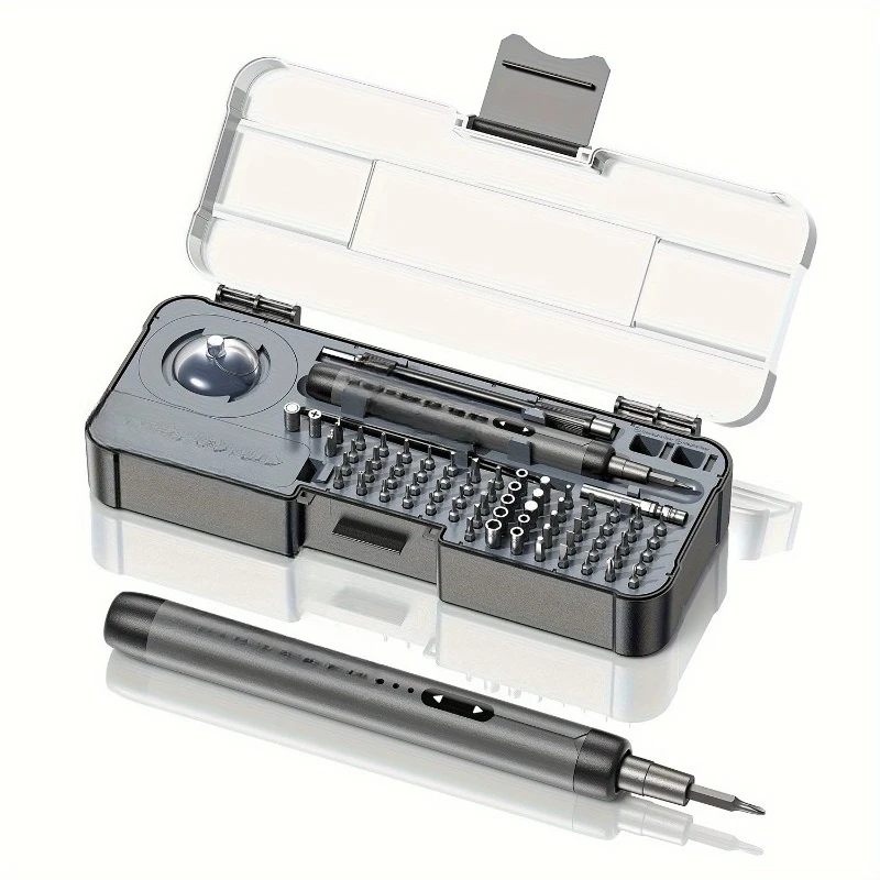 Electric silent screwdriver home mobile phone main board watch repair portable tool set
Electric silent screwdriver home mobile phone main board watch repair portable tool set