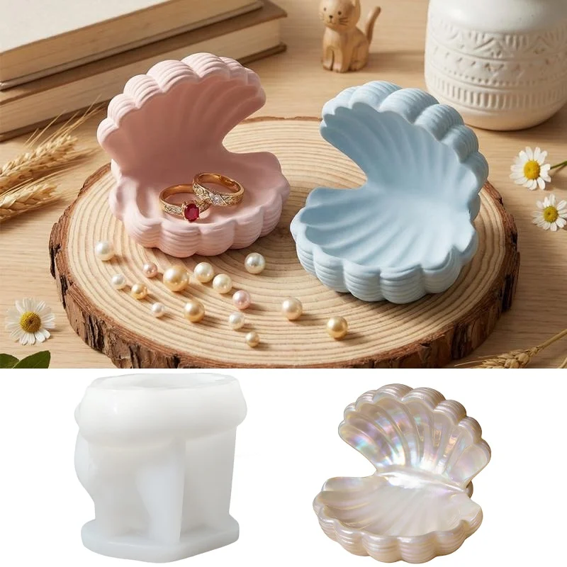 Силиконовая форма для изготовления подставок для украшений в виде ракушек, с полосками, для цемента, гипса, смолы, для домашнего декора
Силиконовая форма для изготовления подставок для украшений в виде ракушек, с полосками, для цемента, гипса, смолы, для домашнего декора