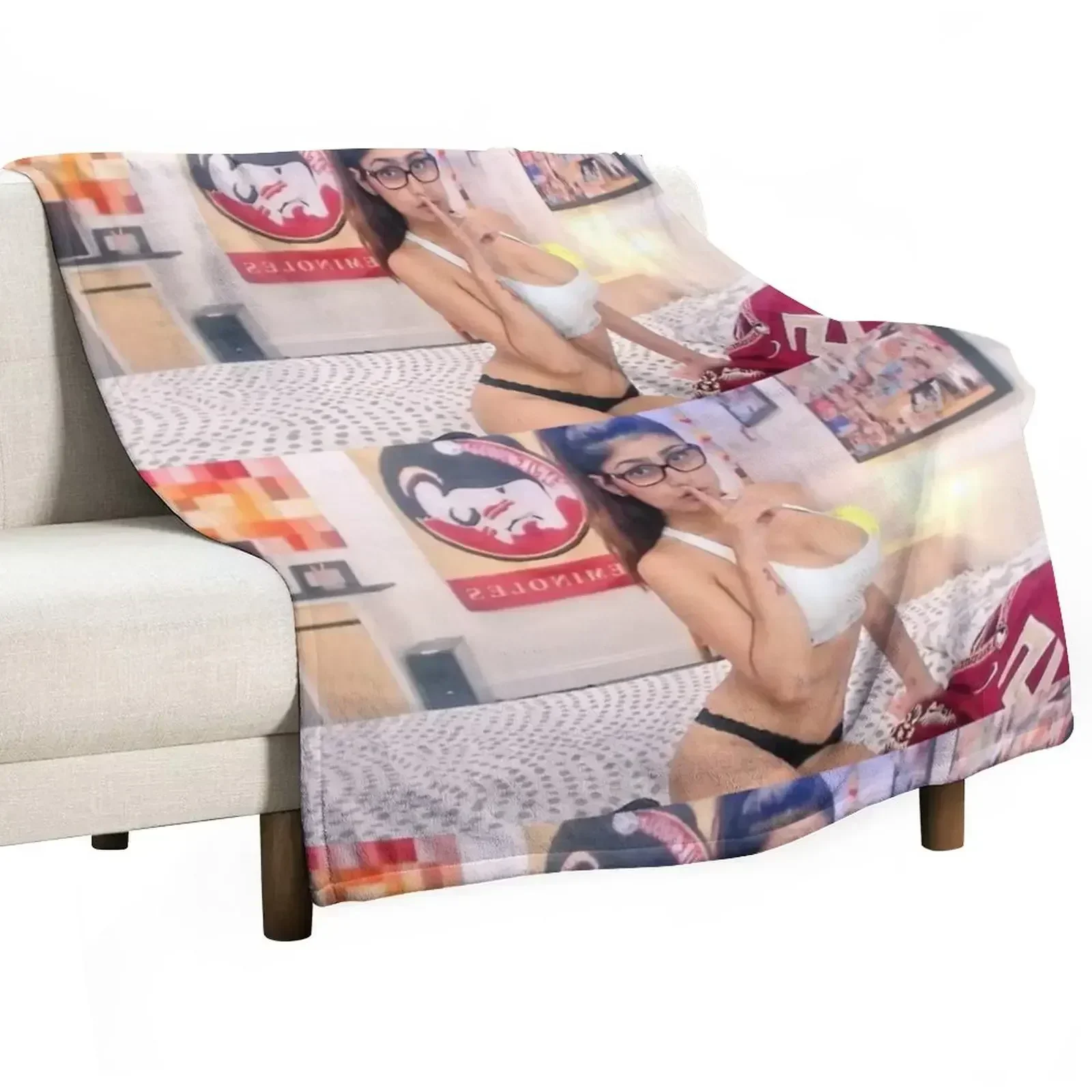 Mia Khalifa classic photo Throw Blanket Warm Throw Blanket Gift for Anniversary
Mia Khalifa classic photo Throw Blanket Warm Throw Blanket Gift for Anniversary