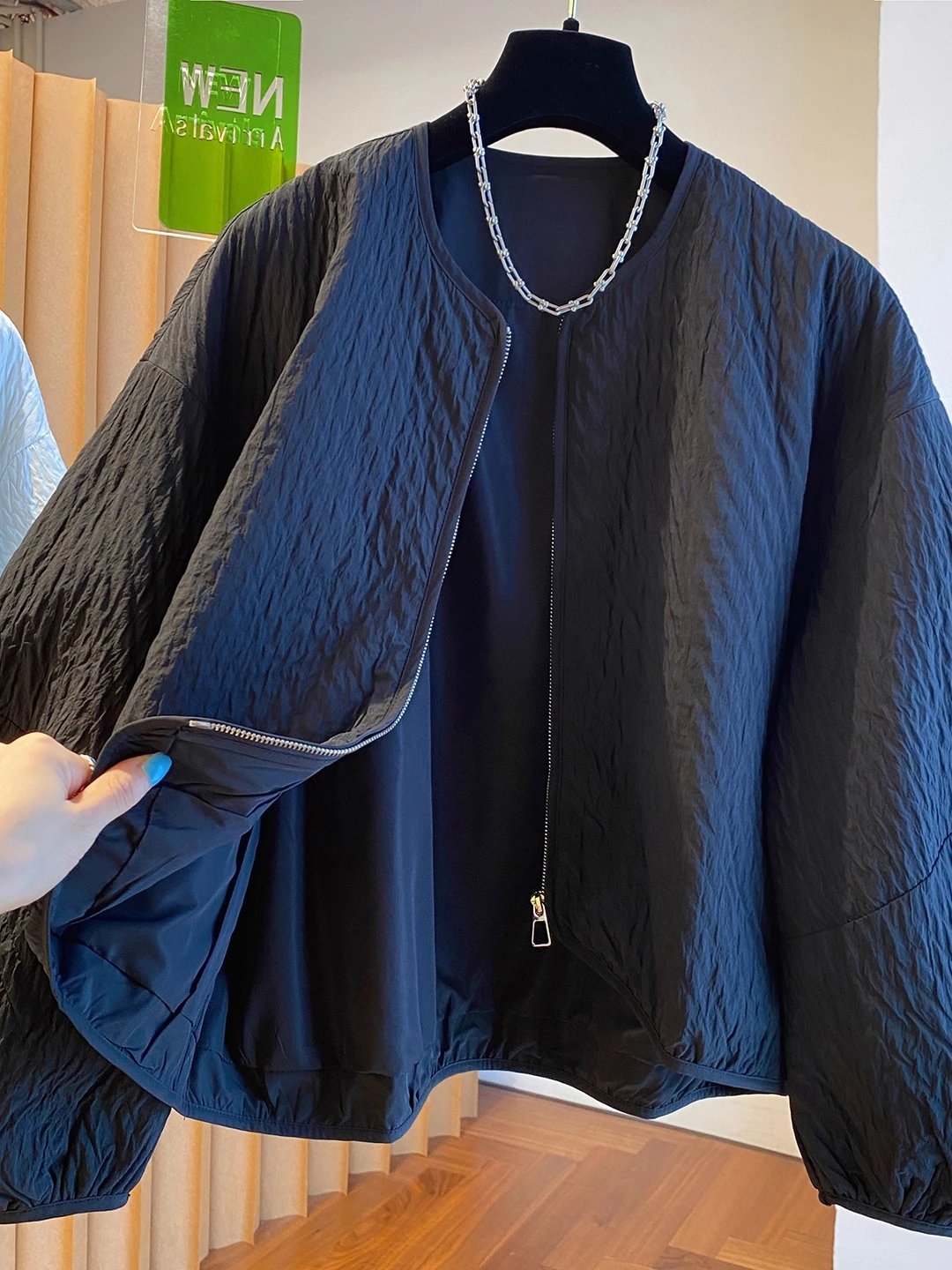 High Texture Large Size 300 Pou ex Spring Autumn Casual Loose Fit Zipper Jaet Youth ular American Sle Windproof
High Texture Large Size 300 Pou ex Spring Autumn Casual Loose Fit Zipper Jaet Youth ular American Sle Windproof