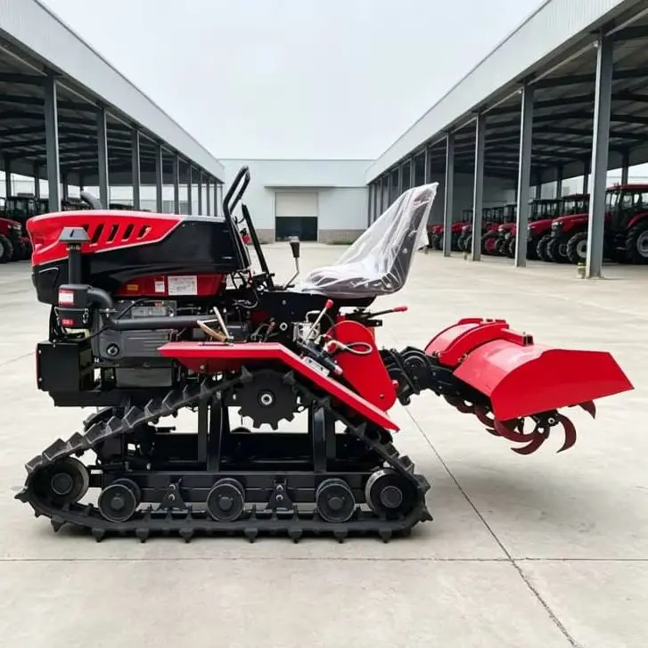 Customized Best-selling farm tiller of 2026, ride-on tracked rotary tiller, durable ploughing machine for small farmland
Customized Best-selling farm tiller of 2026, ride-on tracked rotary tiller, durable ploughing machine for small farmland