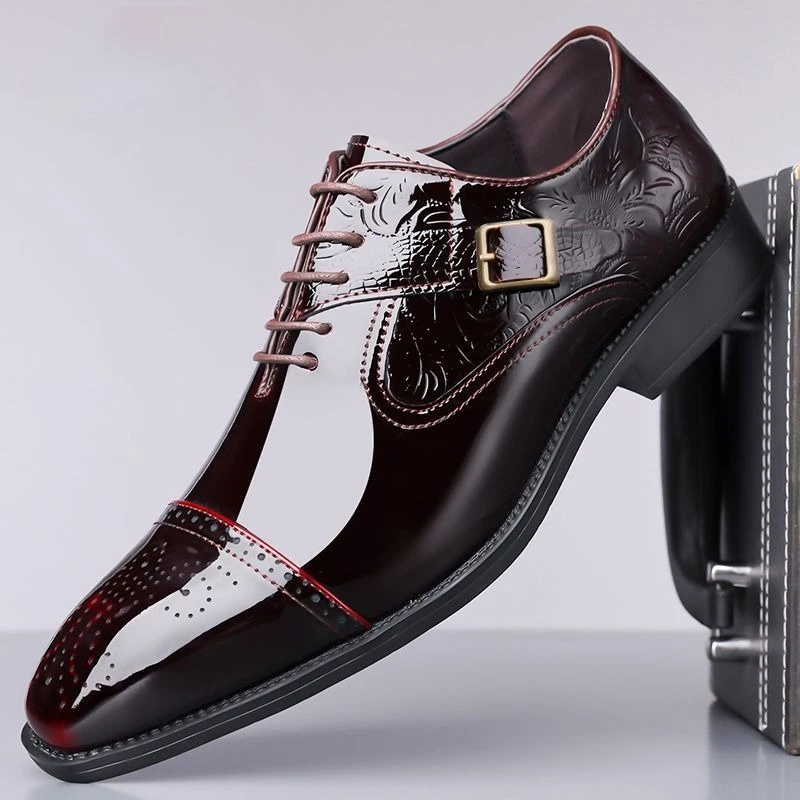 Men's Leather Shoes Luxury Business Casual Shoes Groom Dress Trend Engraved Wedding British Man Formal Shoes zapatillas hombre
Men's Leather Shoes Luxury Business Casual Shoes Groom Dress Trend Engraved Wedding British Man Formal Shoes zapatillas hombre