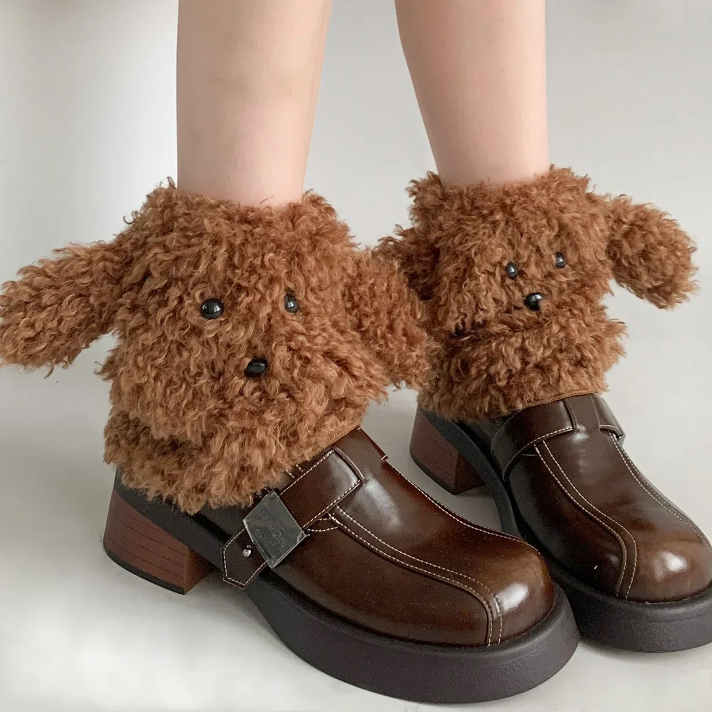 2025 misa hot sale Funny Teddy Curly Leg Warmers Winter JK Girl Ankle Covers Thickened Warm Cute Calf Mid Socks Harajuku Cosplay
2025 misa hot sale Funny Teddy Curly Leg Warmers Winter JK Girl Ankle Covers Thickened Warm Cute Calf Mid Socks Harajuku Cosplay