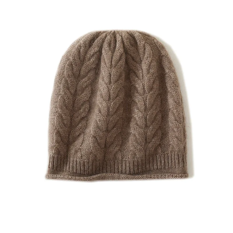 Men's And Women's Universal Cashmere Hat Spring And Autumn New High-End Solid Color Twist Hat Ear Warm Knit Hat
Men's And Women's Universal Cashmere Hat Spring And Autumn New High-End Solid Color Twist Hat Ear Warm Knit Hat