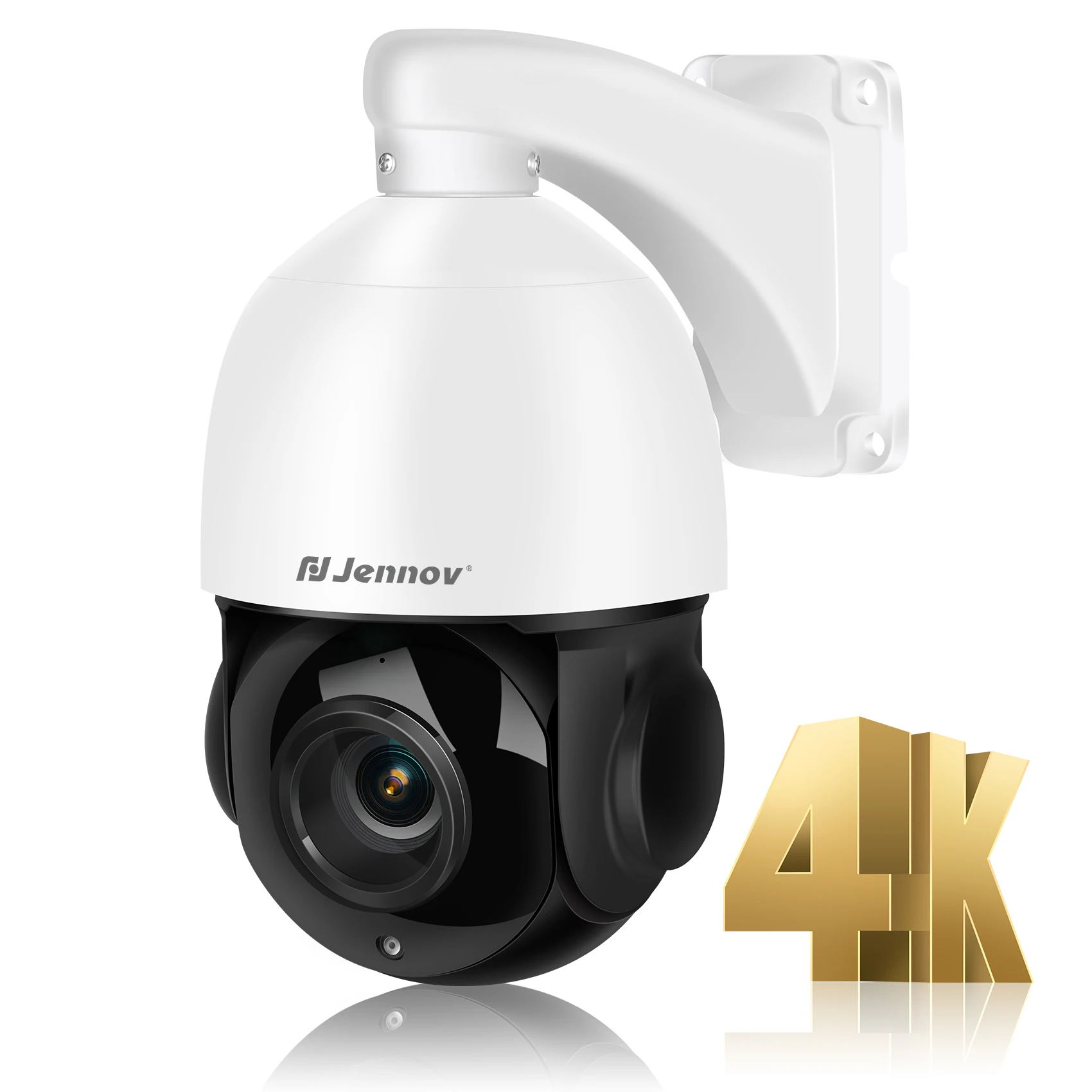 Jennov 4K 8MP 30-кратный зум PoE Камера безопасности PTZ Автоматическое отслеживание Открытый двусторонний звук
Jennov 4K 8MP 30-кратный зум PoE Камера безопасности PTZ Автоматическое отслеживание Открытый двусторонний звук