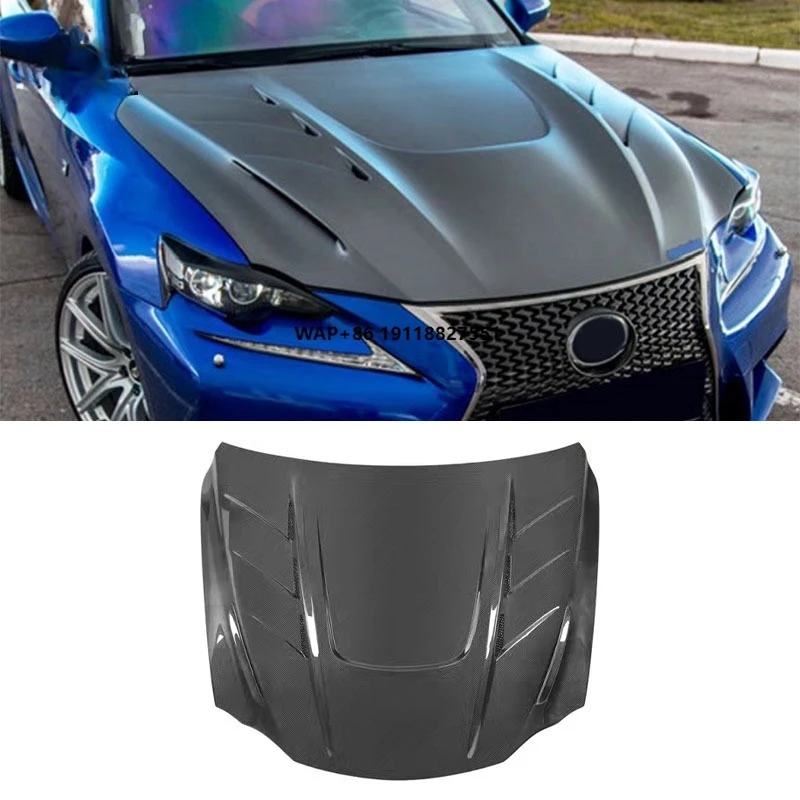 2006-2012 for IS Real Carbon Fiber V Style Front Hood Cover New Car Body Parts
2006-2012 for IS Real Carbon Fiber V Style Front Hood Cover New Car Body Parts