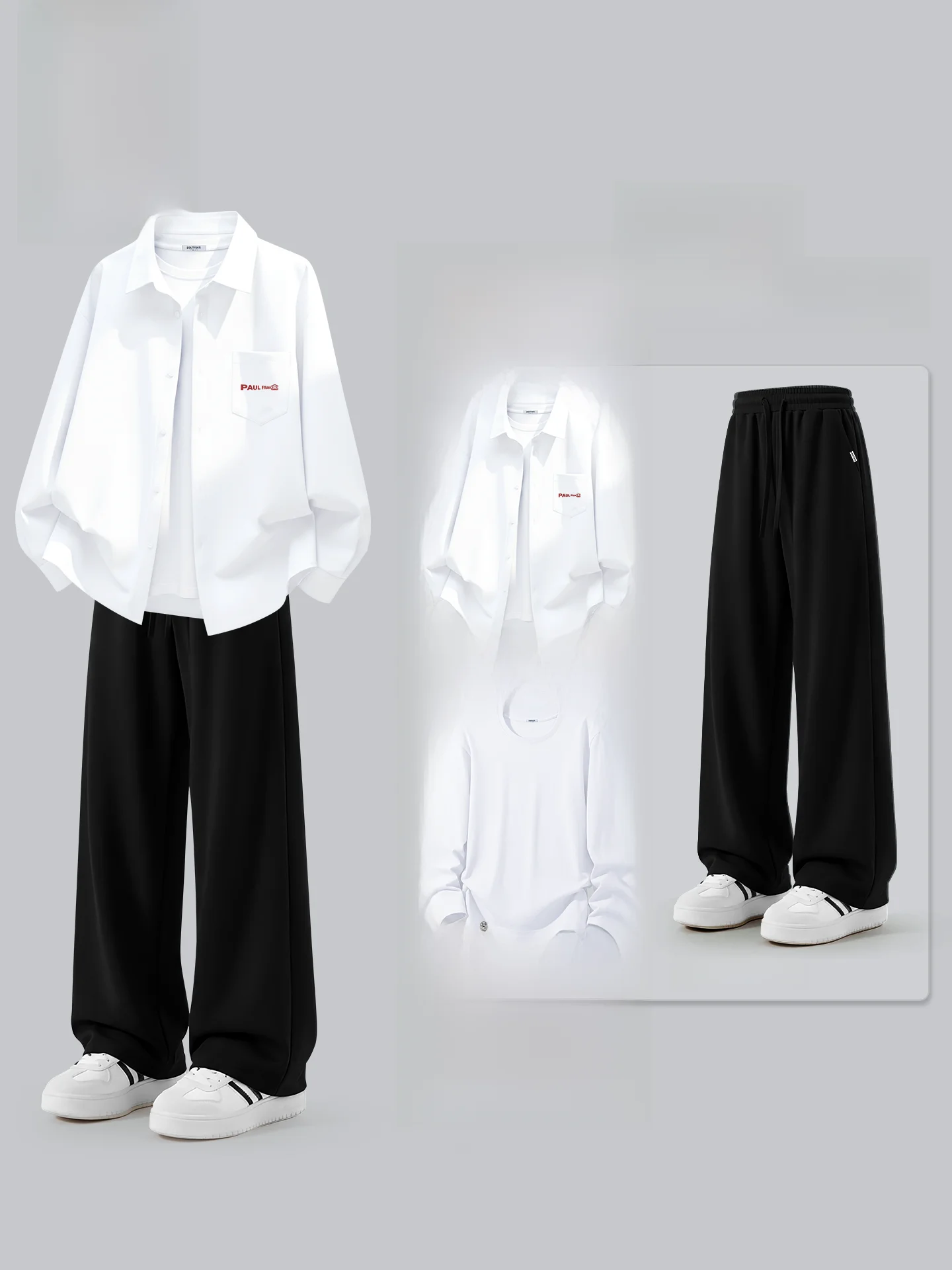 Boys White irt Set Spring Trendy Brand Jaet Straight Leg Pants Breathable Cotton Polyester Blend
Boys White irt Set Spring Trendy Brand Jaet Straight Leg Pants Breathable Cotton Polyester Blend