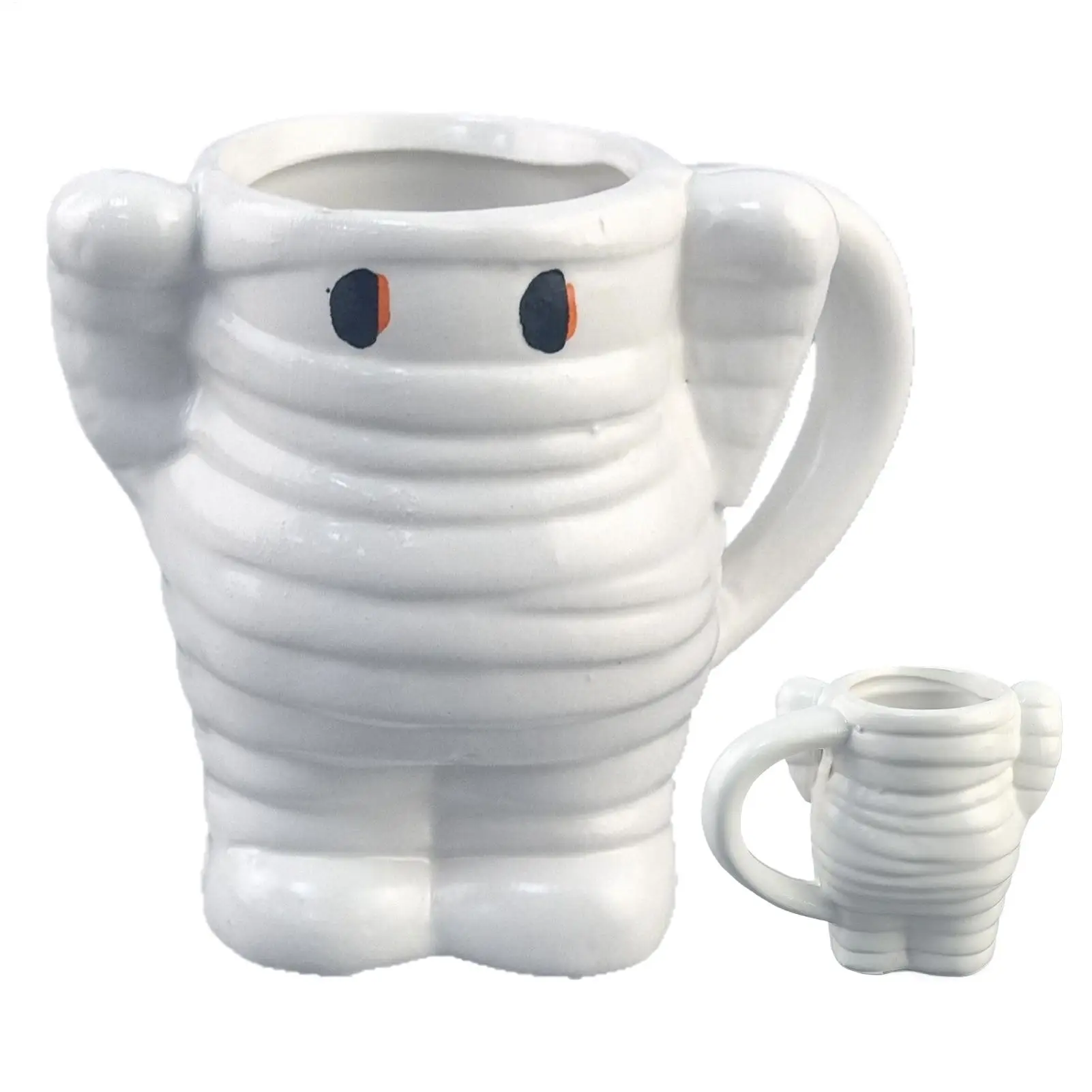 Halloween Ceramic Cup Creative White Mummy Coffee Cup Reusable Holiday Home Kitchen Drinkware for Hot Cocoa Cold Hot Drinks
Halloween Ceramic Cup Creative White Mummy Coffee Cup Reusable Holiday Home Kitchen Drinkware for Hot Cocoa Cold Hot Drinks
