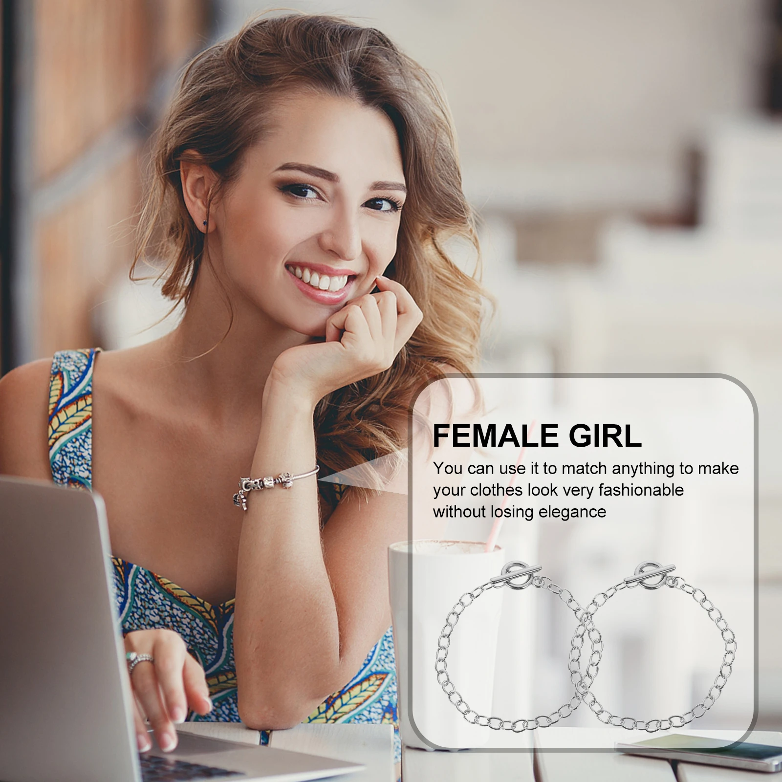 30 Pcs Bracelet Anklet Chain for Women Personality Link Charm Alloy Chains Bracelets Jewelry
30 Pcs Bracelet Anklet Chain for Women Personality Link Charm Alloy Chains Bracelets Jewelry