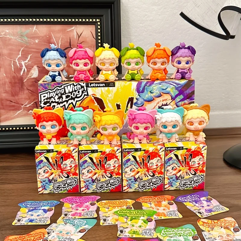 Новый хит продаж, подлинная серия Wakuku Cat And Dog Battle Surprise Blind Box, мини-милые зернистые модные игры, украшение для рабочего стола, подарки
Новый хит продаж, подлинная серия Wakuku Cat And Dog Battle Surprise Blind Box, мини-милые зернистые модные игры, украшение для рабочего стола, подарки