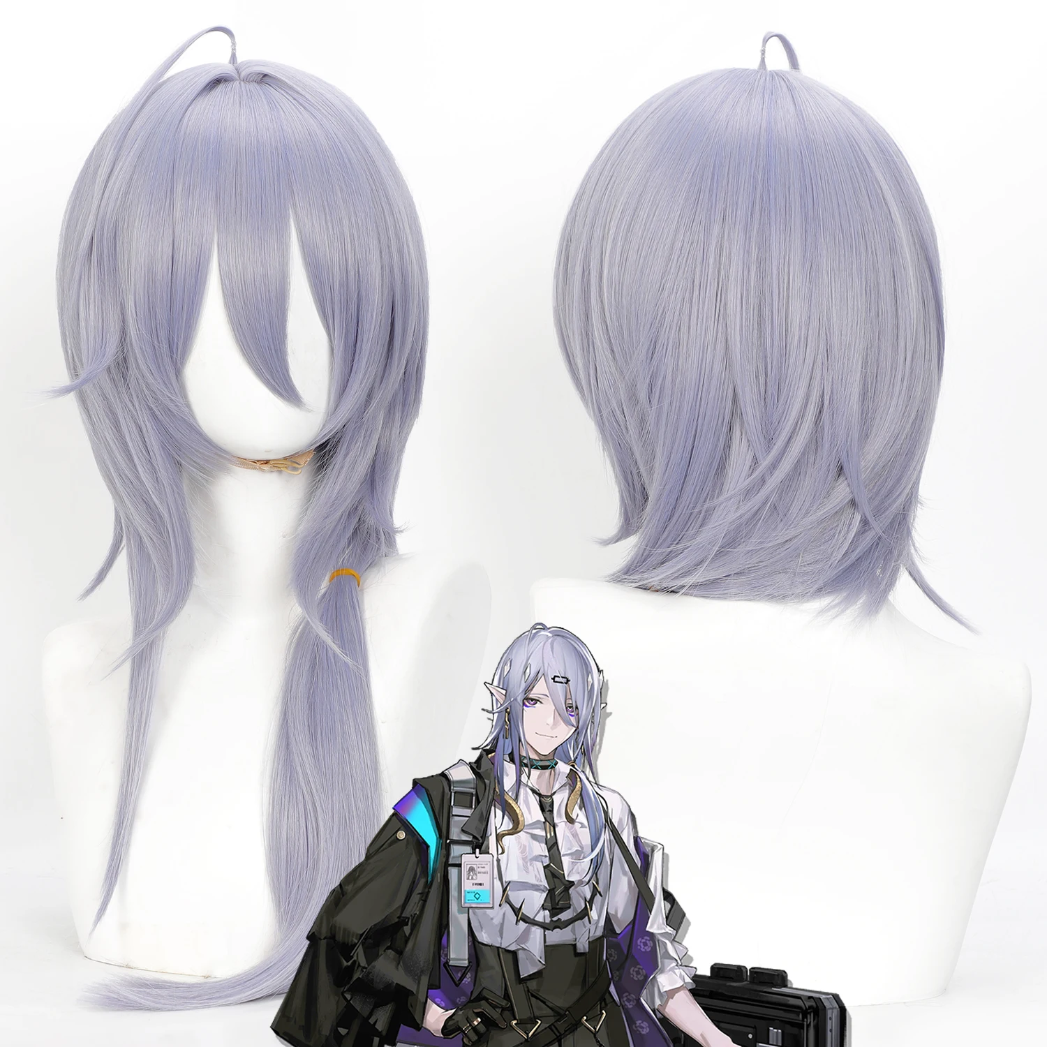 Anime Wig Shalem Cosplay Wigs Arknights Game Roleplay Wig Grey Synthetic Wig for Anime Party Masquerade Carnival Cospaly Anime
Anime Wig Shalem Cosplay Wigs Arknights Game Roleplay Wig Grey Synthetic Wig for Anime Party Masquerade Carnival Cospaly Anime