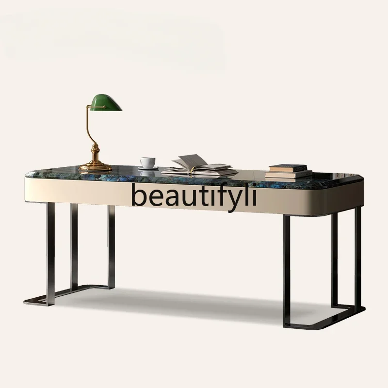 Desk Home Light Luxury Modern High-end Designer Natural Marble Computer Office DeskQ
Desk Home Light Luxury Modern High-end Designer Natural Marble Computer Office DeskQ