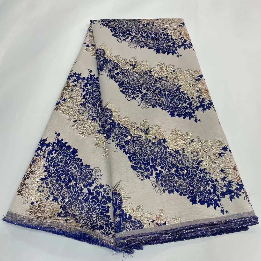 Latest African Jacquard Brocade Lace Fabric 2022 High Quality Nigerian French Organza Lace Fabric For Party Dress Sew KJK22152
Latest African Jacquard Brocade Lace Fabric 2022 High Quality Nigerian French Organza Lace Fabric For Party Dress Sew KJK22152