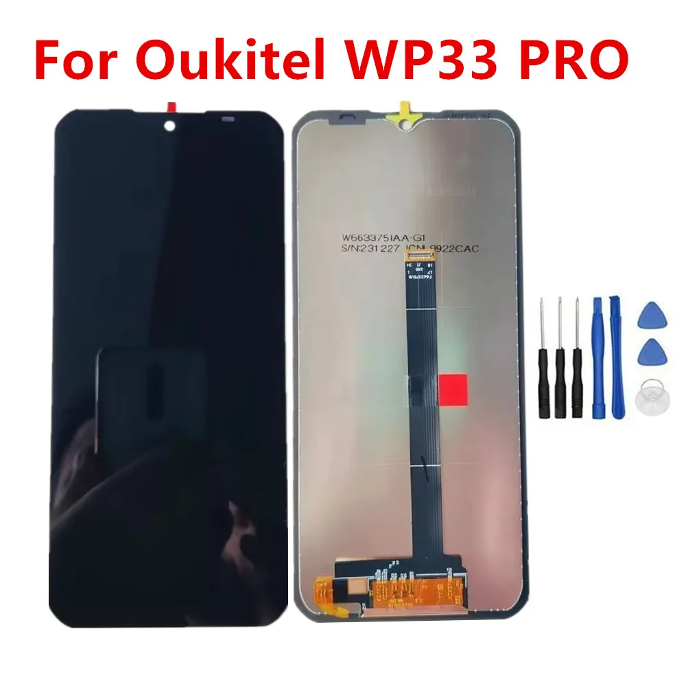 Новый для Oukitel WP33 Pro сотовый телефон 6,6-дюймовый ЖК-дисплей с сенсорным экраном в сборе, дигитайзер, ремонт стекла, замена
Новый для Oukitel WP33 Pro сотовый телефон 6,6-дюймовый ЖК-дисплей с сенсорным экраном в сборе, дигитайзер, ремонт стекла, замена