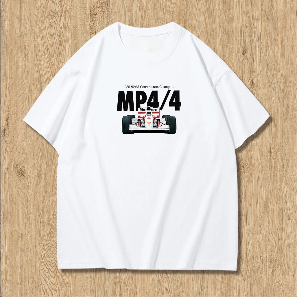 F1 Formula Racing T-Shirt Super Sports Car Cotton Men's Half Sleeve Kart Race Summer Pattern Trend Brand T-Shirt
F1 Formula Racing T-Shirt Super Sports Car Cotton Men's Half Sleeve Kart Race Summer Pattern Trend Brand T-Shirt