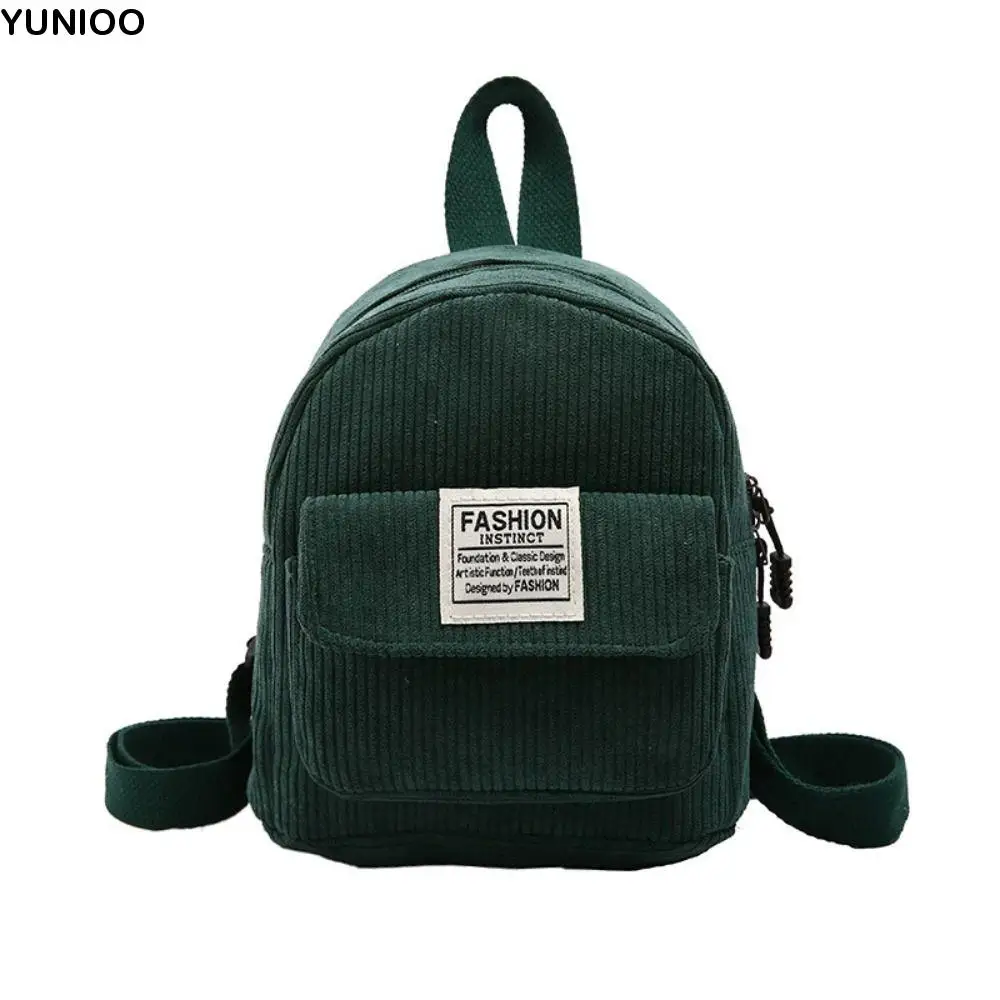 Portable Phone Bags Corduroy Backpack Korean Style Handbag Mini Shoulder Bags Solid Color Rucksack Women School Bags Travel
Portable Phone Bags Corduroy Backpack Korean Style Handbag Mini Shoulder Bags Solid Color Rucksack Women School Bags Travel