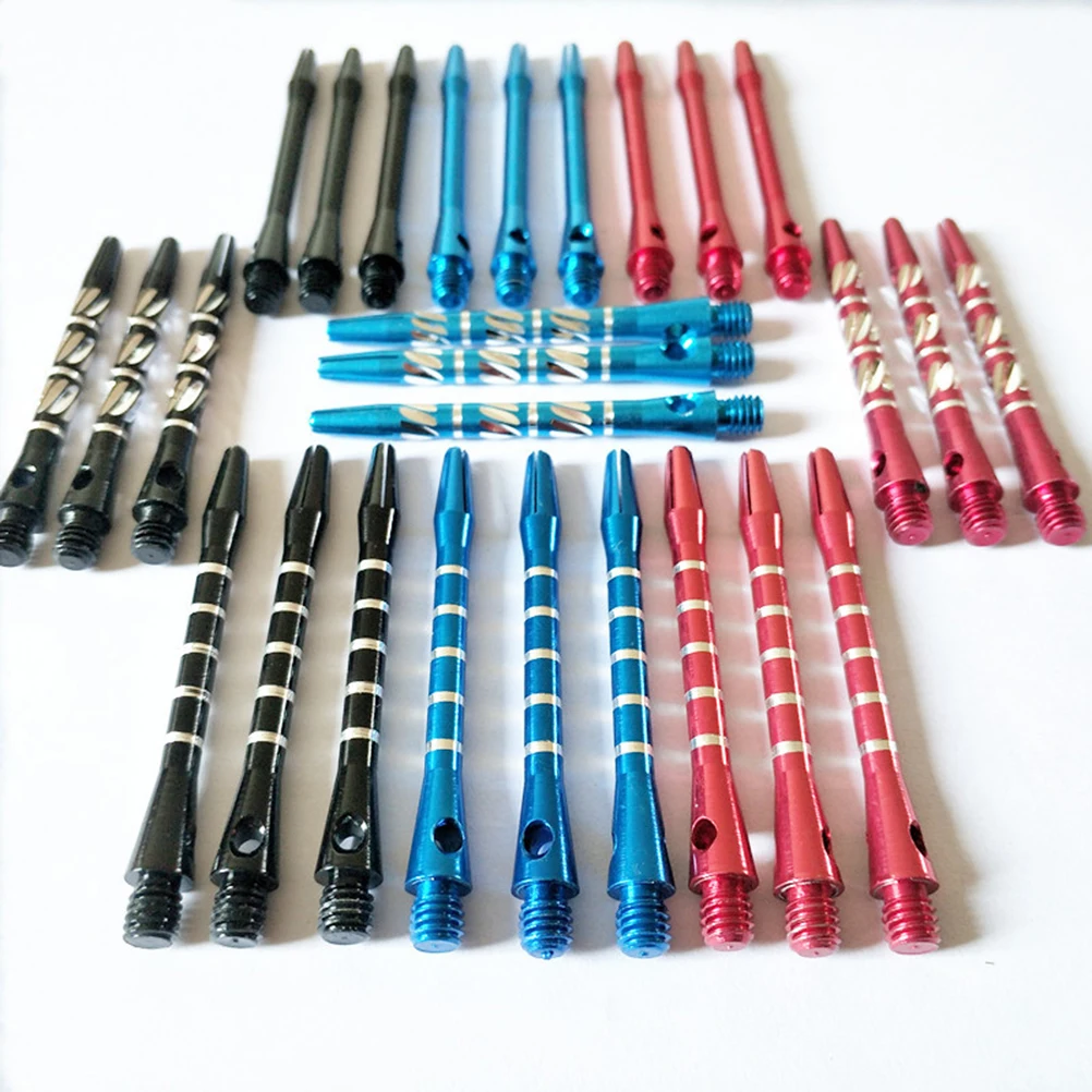 27Pcs Aluminium Alloy Shafts Medium Length 48Mm Standard 2Ba Thread High Quality Replacement for Steel Tips Flights
27Pcs Aluminium Alloy Shafts Medium Length 48Mm Standard 2Ba Thread High Quality Replacement for Steel Tips Flights