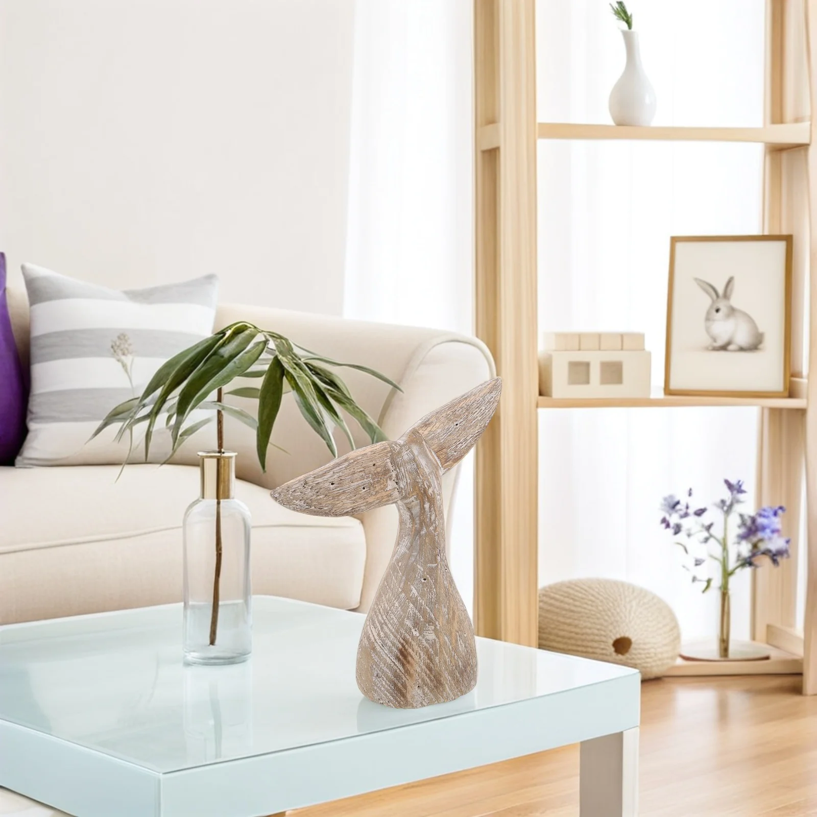 Wooden Whale Tail Decor: Hand Carved Coastal Tabletop Statue For Home Beach Theme Ocean Shelf Decoration Rustic Nautical
Wooden Whale Tail Decor: Hand Carved Coastal Tabletop Statue For Home Beach Theme Ocean Shelf Decoration Rustic Nautical