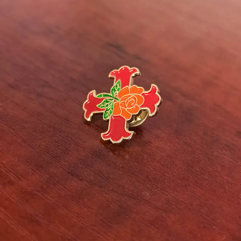 50pcs 14 Degree Knight Scottish Rite Free Mason Enamel Badge Masonic Lapel Pin Red Cross Of Constantine Rose Glitter Pins Brooch
50pcs 14 Degree Knight Scottish Rite Free Mason Enamel Badge Masonic Lapel Pin Red Cross Of Constantine Rose Glitter Pins Brooch