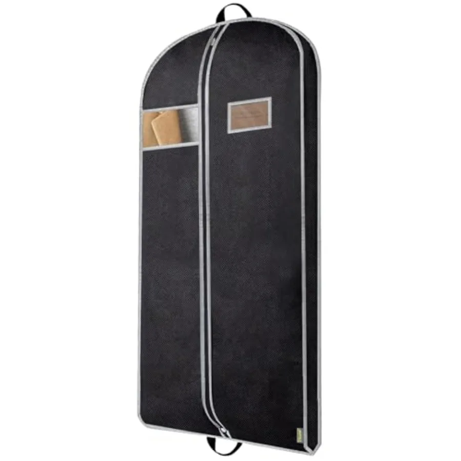 1PK Heavy Duty Garment Bag with Shoe Storage Travel Bag for Dresses, Suit, Coats Travel Essential 43
1PK Heavy Duty Garment Bag with Shoe Storage Travel Bag for Dresses, Suit, Coats Travel Essential 43