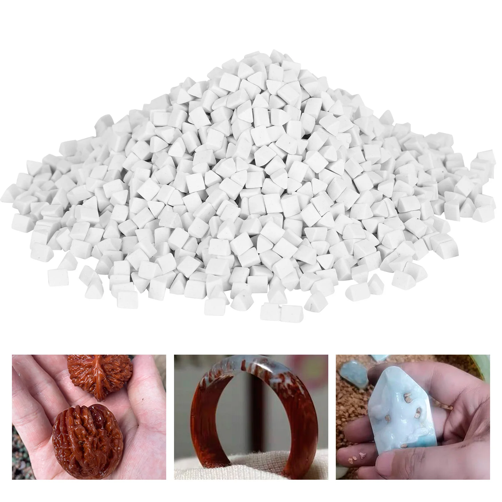 Ceramic Triangle Abrasive Ceramic Triangle Abrasive Jewelry Buffing for Vibration Polishing Grinding Machine 4mm 500g
Ceramic Triangle Abrasive Ceramic Triangle Abrasive Jewelry Buffing for Vibration Polishing Grinding Machine 4mm 500g