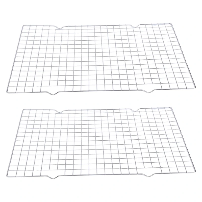 Multipurpose Stainless Steel Grills Rack Baking Cooling Trays Barbecue Grills for Outdoors Cooking and Kitchen Use
Multipurpose Stainless Steel Grills Rack Baking Cooling Trays Barbecue Grills for Outdoors Cooking and Kitchen Use