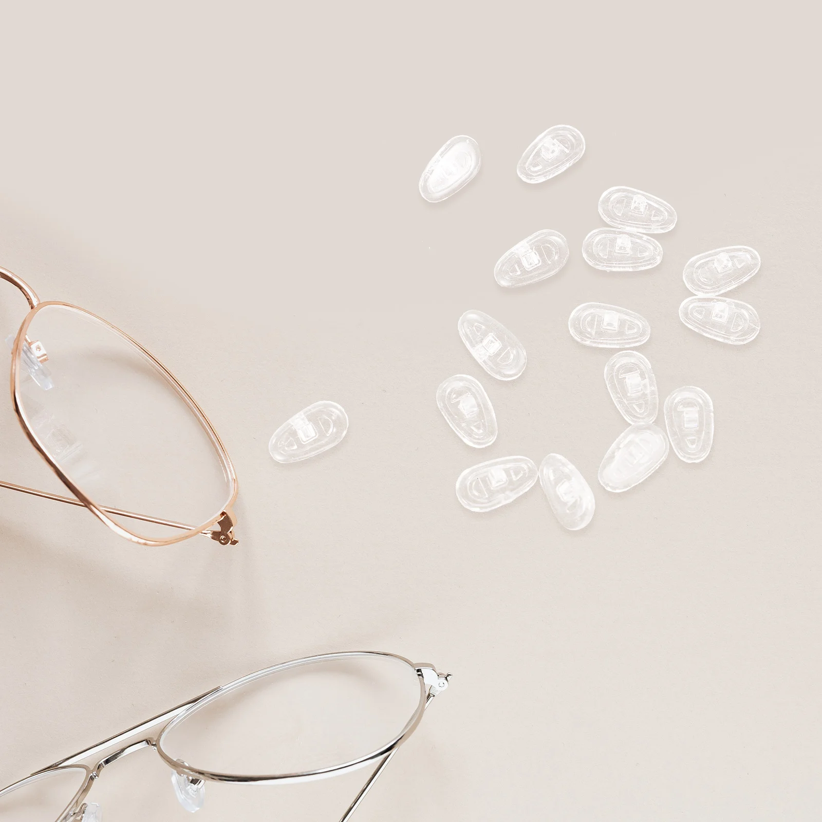 20 Pairs Pads Eyeglasses Comfortable Anti Slip Durable Nose Protector For Glasses Glasses Accessories Nose Pieces
20 Pairs Pads Eyeglasses Comfortable Anti Slip Durable Nose Protector For Glasses Glasses Accessories Nose Pieces