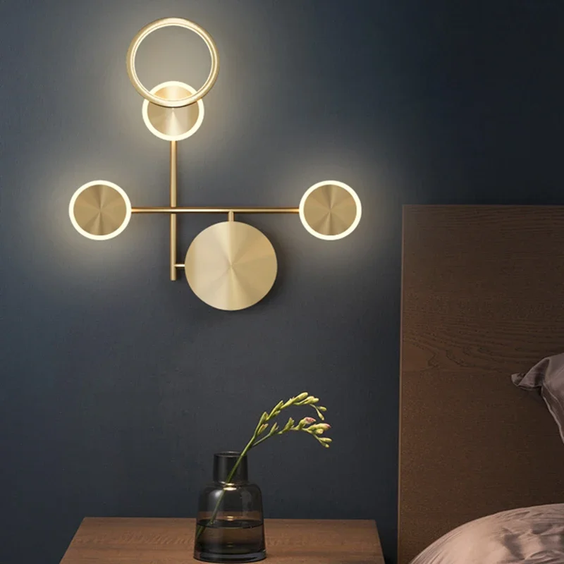 Modern Led Simple Metal Led Wall Light Living Room Ceiling Lamp Bedroom Bedside Lighting Background Wall Lamp Home Decoration
Modern Led Simple Metal Led Wall Light Living Room Ceiling Lamp Bedroom Bedside Lighting Background Wall Lamp Home Decoration