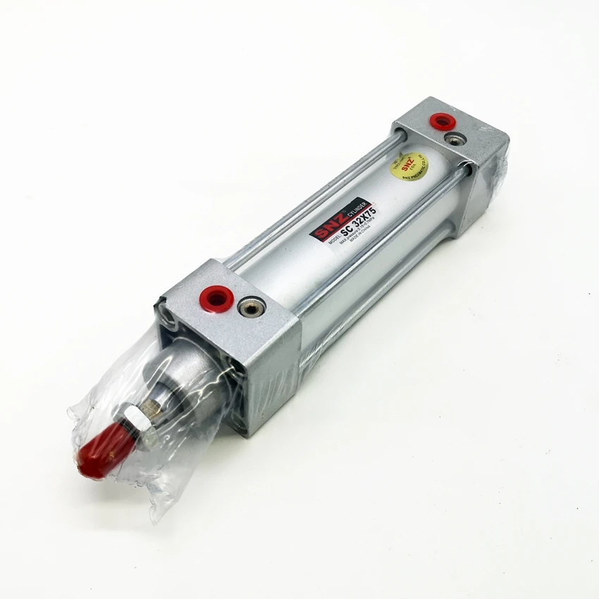 SC32x75 Standard Cylinder 32mm Bore 75mm Stroke Screwed Piston Rod Dual Action Air Cylinder
SC32x75 Standard Cylinder 32mm Bore 75mm Stroke Screwed Piston Rod Dual Action Air Cylinder