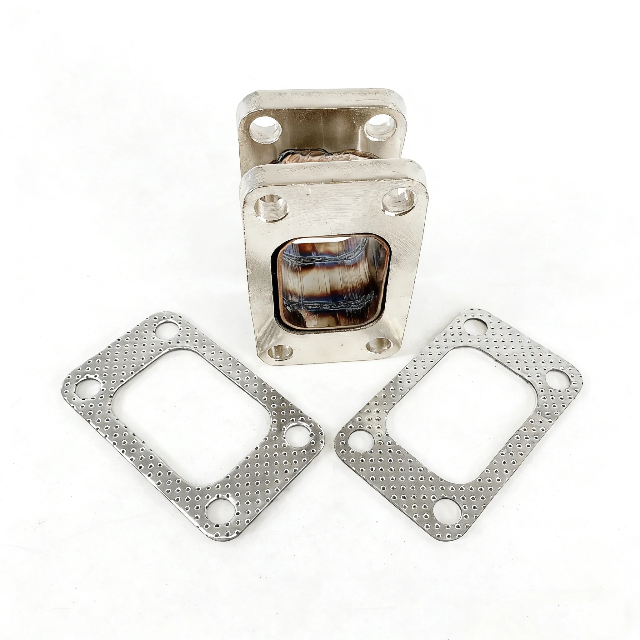 Straight T3 to T3 4-Bolt Turbo Charger Flange Conversion Adapter Kit SS+Gasket
Straight T3 to T3 4-Bolt Turbo Charger Flange Conversion Adapter Kit SS+Gasket