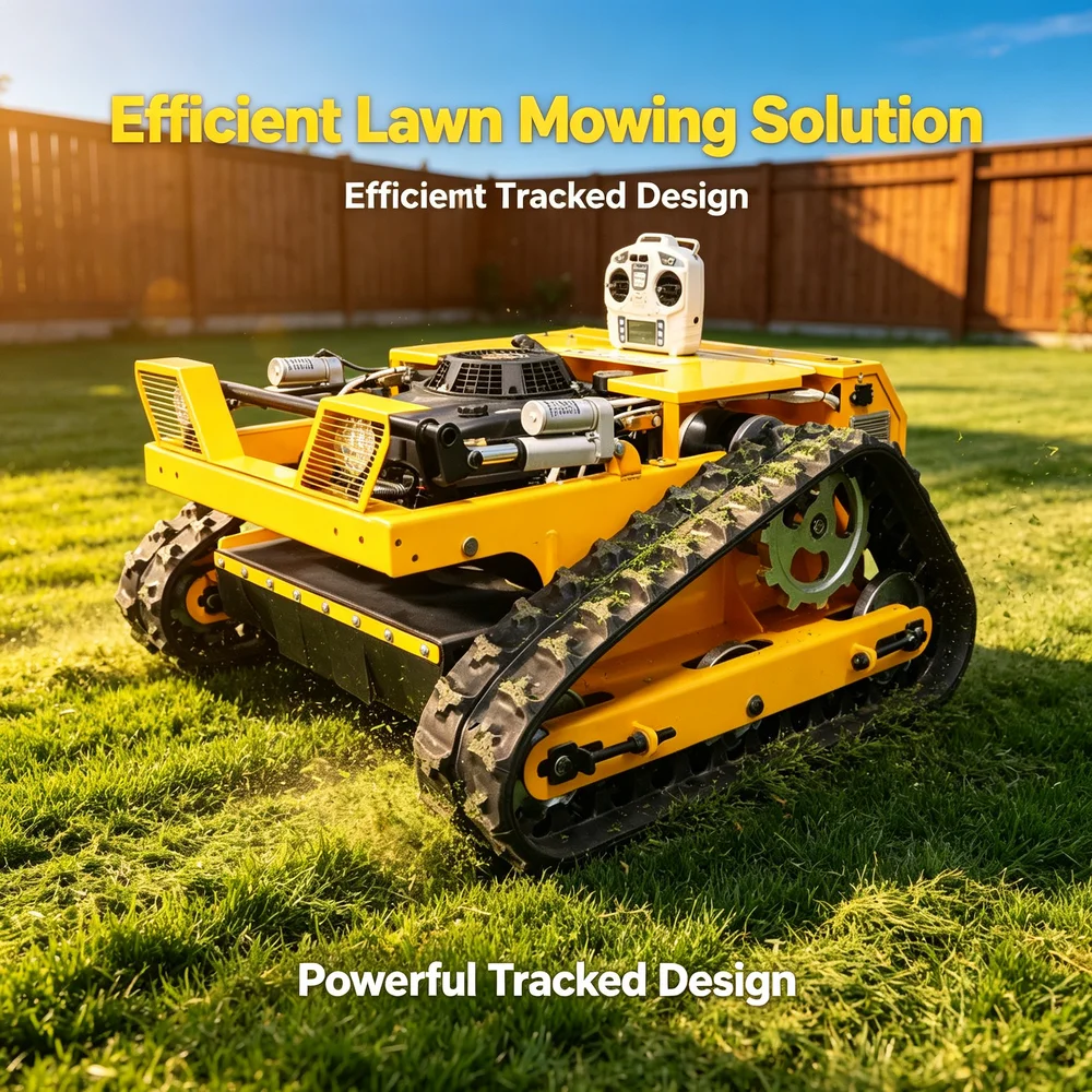 Remote Control Lawn Mower Adjustable Height Long Range Robust Structure Durable Precision Customizable Professional
Remote Control Lawn Mower Adjustable Height Long Range Robust Structure Durable Precision Customizable Professional