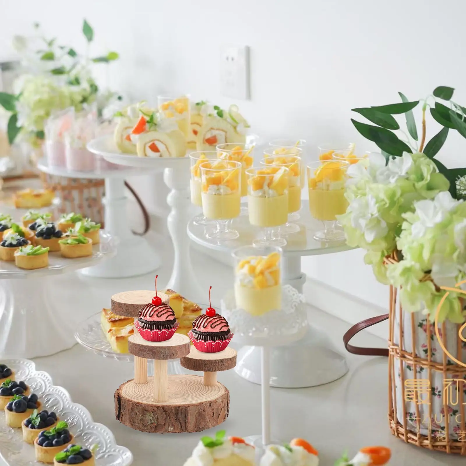 Small Multi-layer Shelf Wood Cake Stand Tiered Tray Dessert Display Rustic Cupcake Stand Wedding Party Banquet Home Bar
Small Multi-layer Shelf Wood Cake Stand Tiered Tray Dessert Display Rustic Cupcake Stand Wedding Party Banquet Home Bar