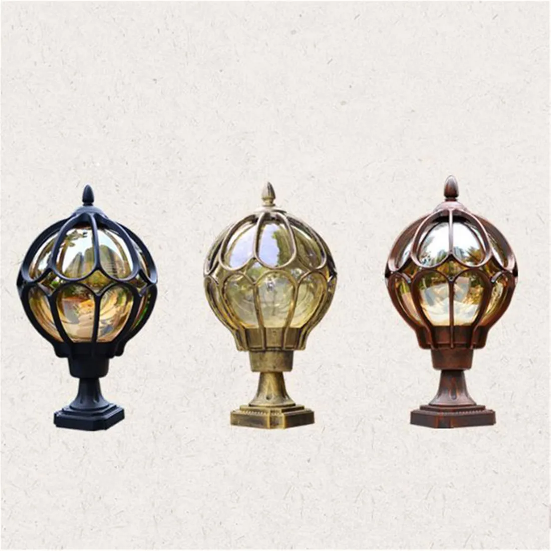 Waterproof Outdoor Pillar Lamp,Vintage Wall Post Light,Retro Garden Landscape Lamp,Villa led Outdoor Garden Lamp Glass Lampshade
Waterproof Outdoor Pillar Lamp,Vintage Wall Post Light,Retro Garden Landscape Lamp,Villa led Outdoor Garden Lamp Glass Lampshade