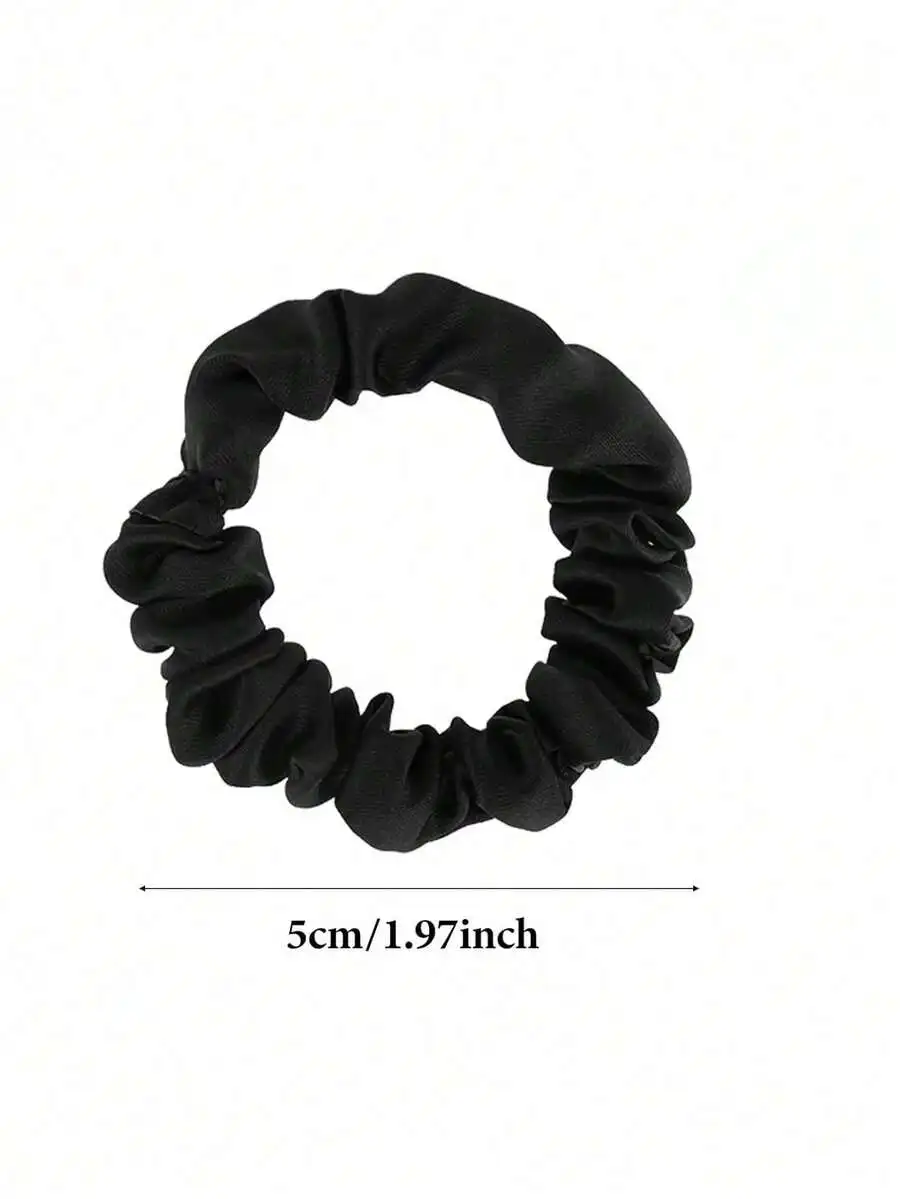 20pcs Black Mini Satin Scrunchies For Women, Soft Elastic Hair Bands, Party Travel Accessories, Christmas Stocking Fillers
20pcs Black Mini Satin Scrunchies For Women, Soft Elastic Hair Bands, Party Travel Accessories, Christmas Stocking Fillers
