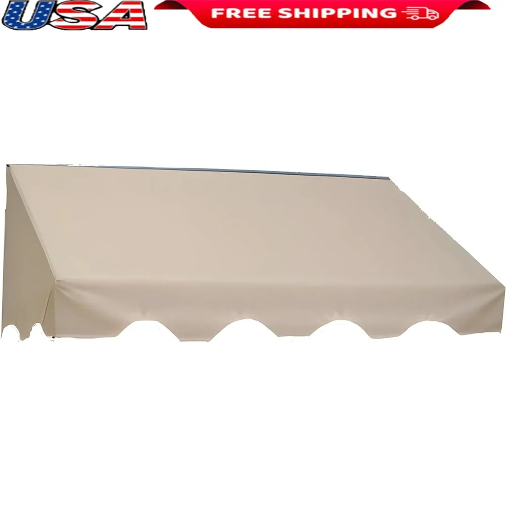 Door Window Sunbrella Canvas Awning Classic Design Durable Powder Coated Frame Installation Hardware Included 5 Colors 3 Sizes
Door Window Sunbrella Canvas Awning Classic Design Durable Powder Coated Frame Installation Hardware Included 5 Colors 3 Sizes
