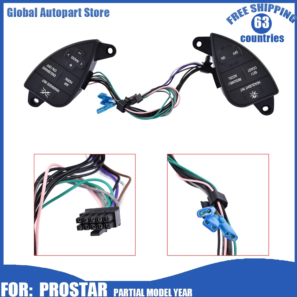 Новый переключатель круиз-контроля Para Auto 901-5101 26111-99C91 подходит для International ProStar 2007 2008 2009 2010-2013 2014 2015 2016
Новый переключатель круиз-контроля Para Auto 901-5101 26111-99C91 подходит для International ProStar 2007 2008 2009 2010-2013 2014 2015 2016