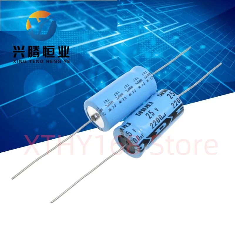 5PCS 2200UF 25V SHOEI Zhaorong electrolytic capacitor 25V 2200UF 16X30 axial
5PCS 2200UF 25V SHOEI Zhaorong electrolytic capacitor 25V 2200UF 16X30 axial
