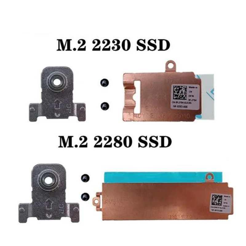 Новый оригинальный кронштейн для ноутбука M.2 2230 2280 SSD с радиатором для Dell Alienware M15 R5 M15 R6
Новый оригинальный кронштейн для ноутбука M.2 2230 2280 SSD с радиатором для Dell Alienware M15 R5 M15 R6