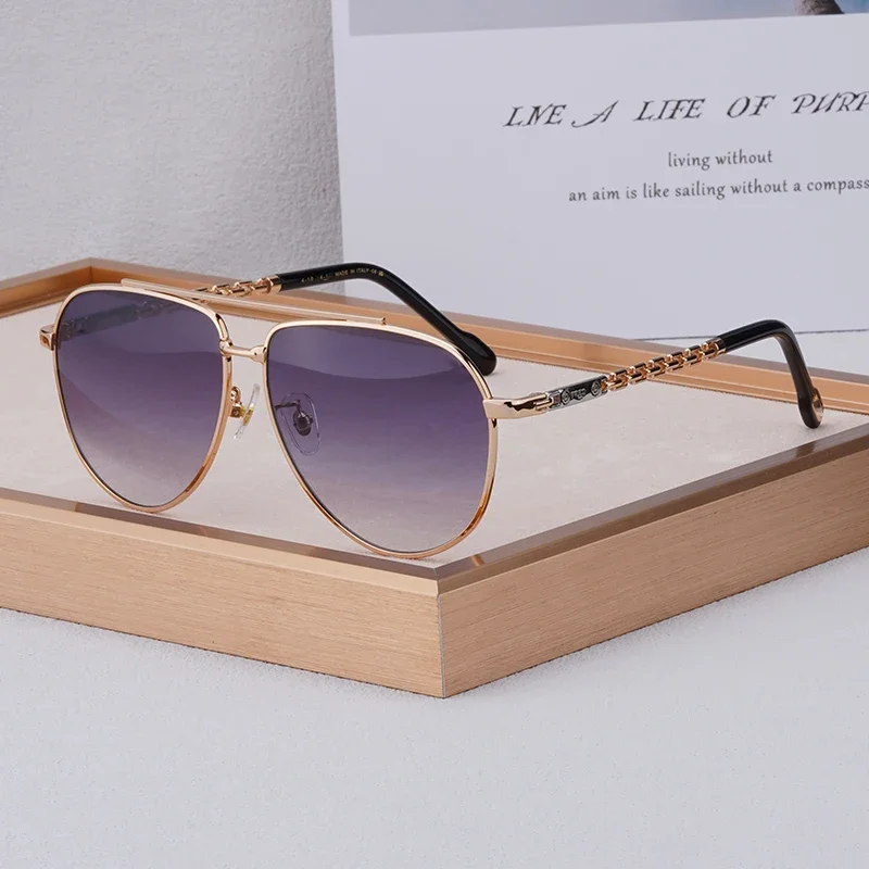 New Luxury Designer Sunglasses Fashion Irregular Men Women Metal Sunglasses UV400 Trendy Fashion Vintage Sunglasses
New Luxury Designer Sunglasses Fashion Irregular Men Women Metal Sunglasses UV400 Trendy Fashion Vintage Sunglasses