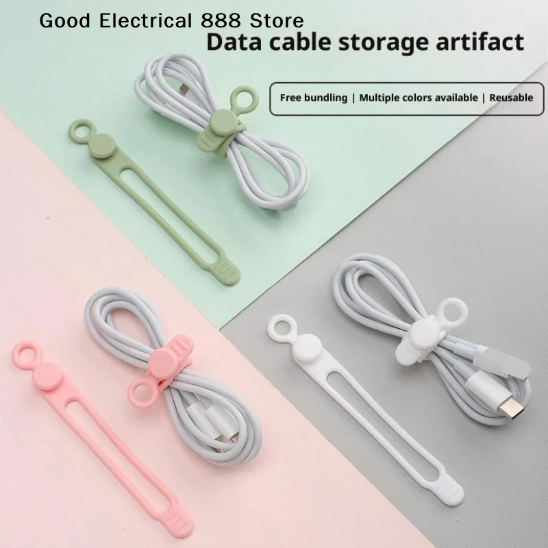 10PCS Silicone Cable Tie, Cable Organizer, Cable Straps, Reusable Cord Tie, Travel Cable Organizer, Cute Elastic Tie, Wire Tie
10PCS Silicone Cable Tie, Cable Organizer, Cable Straps, Reusable Cord Tie, Travel Cable Organizer, Cute Elastic Tie, Wire Tie