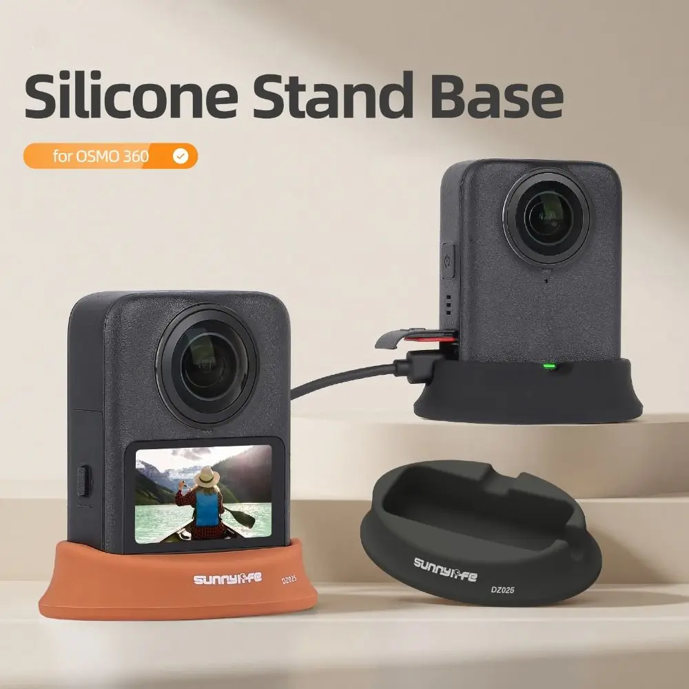 Silicone Desktop Base Anti-Slip Durable Mount Stand Fixed Stable Car Mount Bracket for DJI Osmo 360 Action Camera Accessories
Silicone Desktop Base Anti-Slip Durable Mount Stand Fixed Stable Car Mount Bracket for DJI Osmo 360 Action Camera Accessories