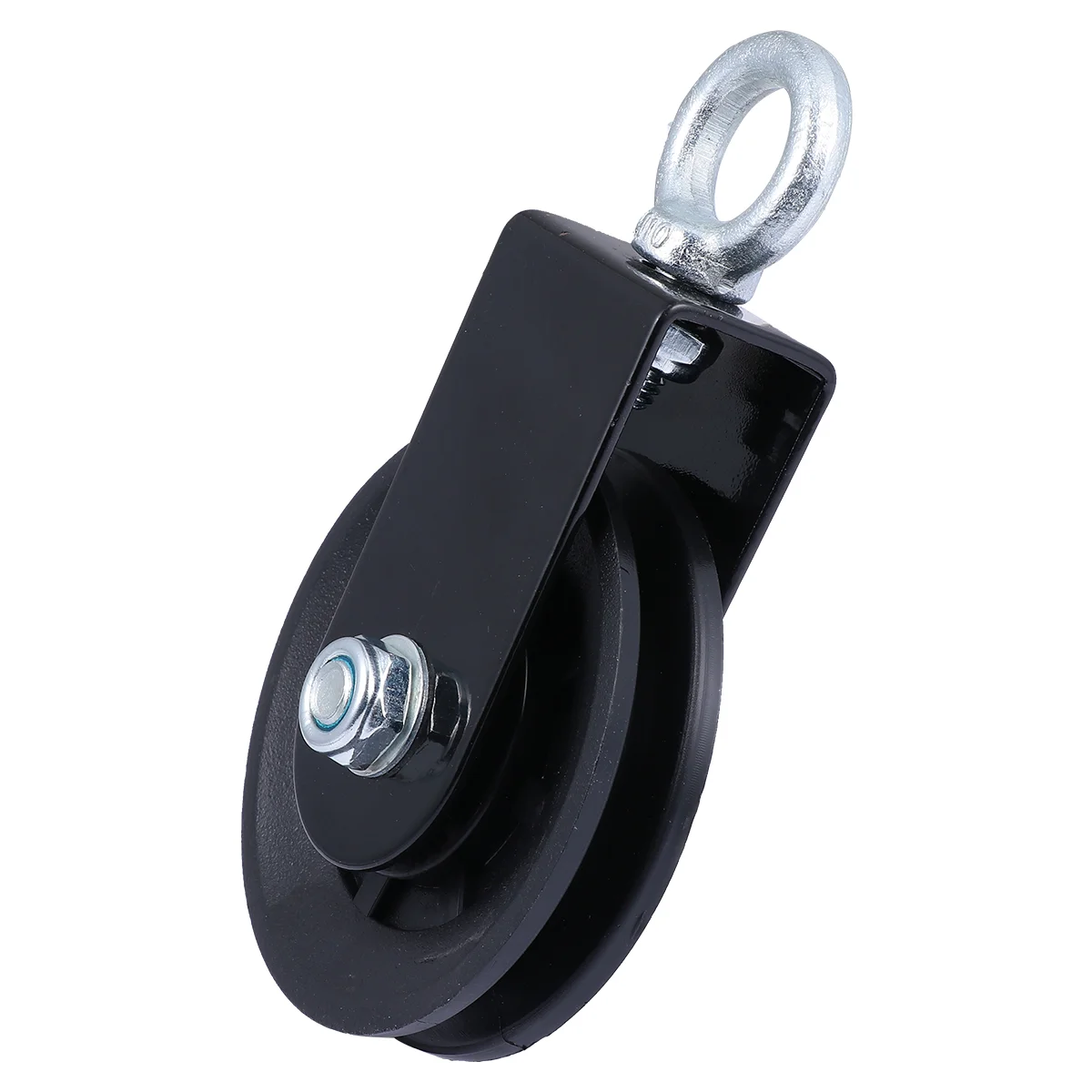 Wire Rope Pulley Exercise Machine Attachments Fitness Accessories Hanging Wheel Training Device Black Metal
Wire Rope Pulley Exercise Machine Attachments Fitness Accessories Hanging Wheel Training Device Black Metal