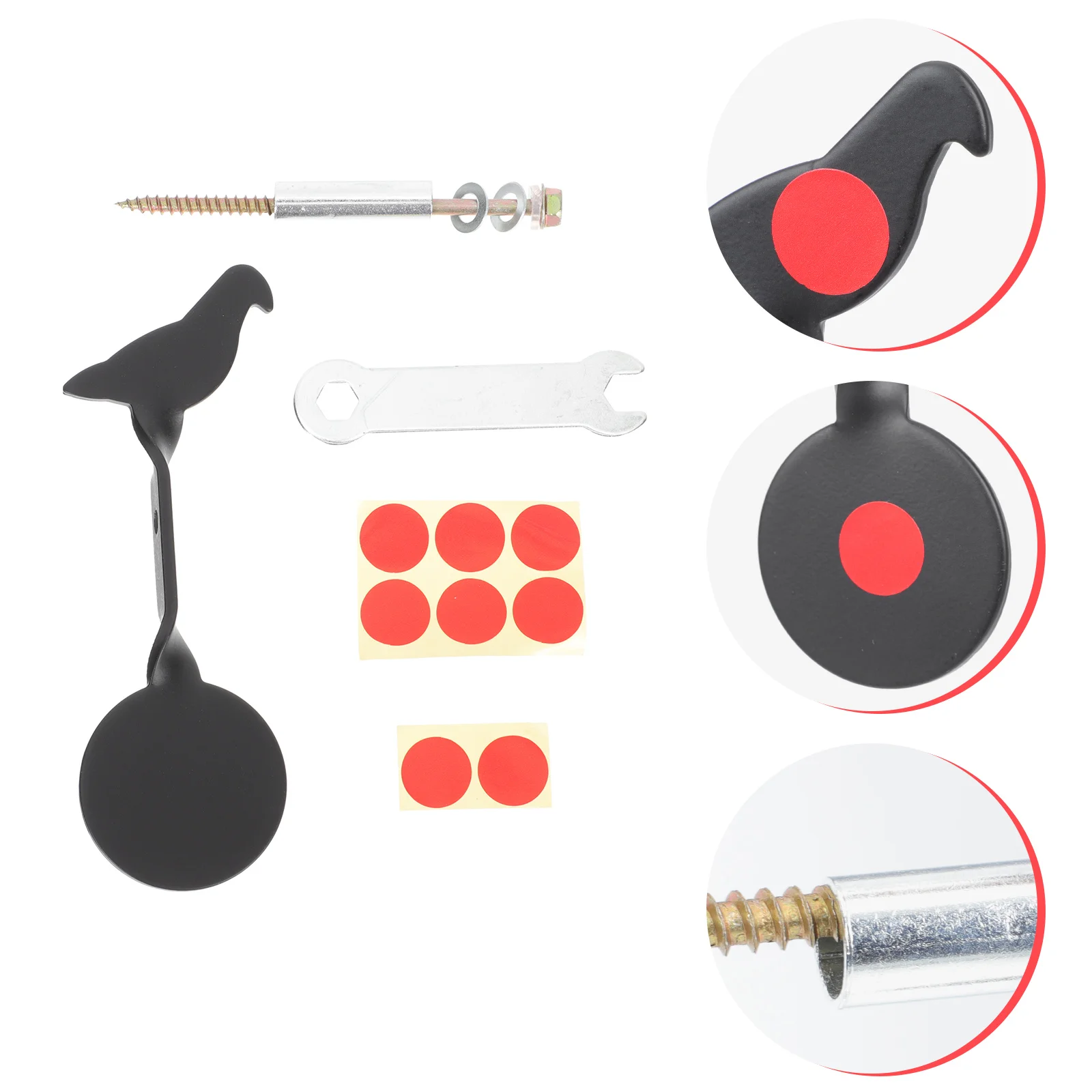 Shooting Training Target Tree Hanging Portable Metal for Mounted Range Alloy Game Entertainment
Shooting Training Target Tree Hanging Portable Metal for Mounted Range Alloy Game Entertainment