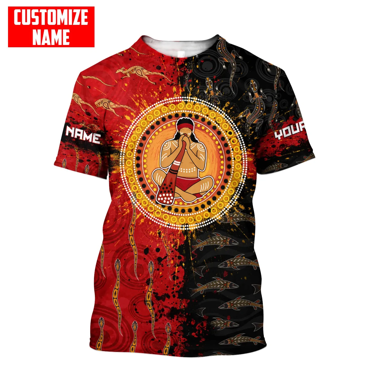 Summer t shirt 3D Printed Personalized Aboriginal Man Playing The Didgeridoo T-Shirt Street Trend Wild Unisex Tee shirt TTD08
Summer t shirt 3D Printed Personalized Aboriginal Man Playing The Didgeridoo T-Shirt Street Trend Wild Unisex Tee shirt TTD08