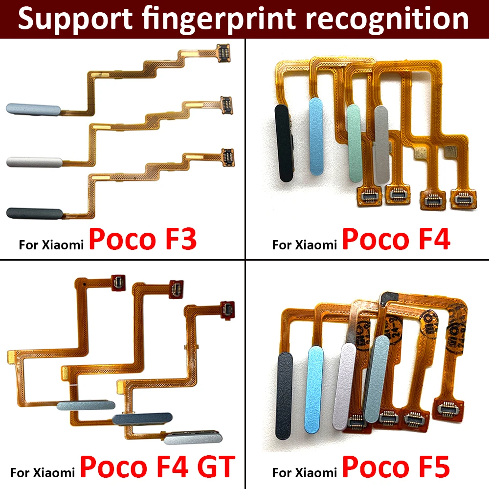 Новый гибкий кабель с отпечатками пальцев для Xiaomi Mi Poco F3 F4 GT F5 5G, кнопка домашнего меню, ключ, гибкий кабель, запасные части
Новый гибкий кабель с отпечатками пальцев для Xiaomi Mi Poco F3 F4 GT F5 5G, кнопка домашнего меню, ключ, гибкий кабель, запасные части