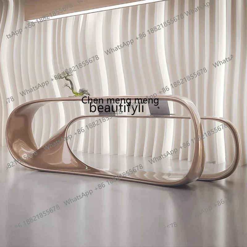 xx1Design Technology Sense Front Desk Creative Fashion Reception Desk FRP Paint Arc Front Desk
xx1Design Technology Sense Front Desk Creative Fashion Reception Desk FRP Paint Arc Front Desk