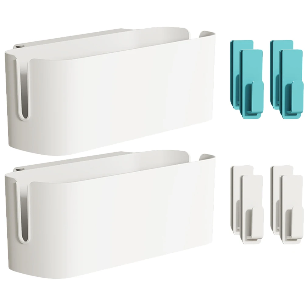 2 Pcs Storage Rack Bedside ganizer Holder With Hook Green White Plastic No Punching Dormitory Hanging Basket Desktop Box Tool
2 Pcs Storage Rack Bedside ganizer Holder With Hook Green White Plastic No Punching Dormitory Hanging Basket Desktop Box Tool