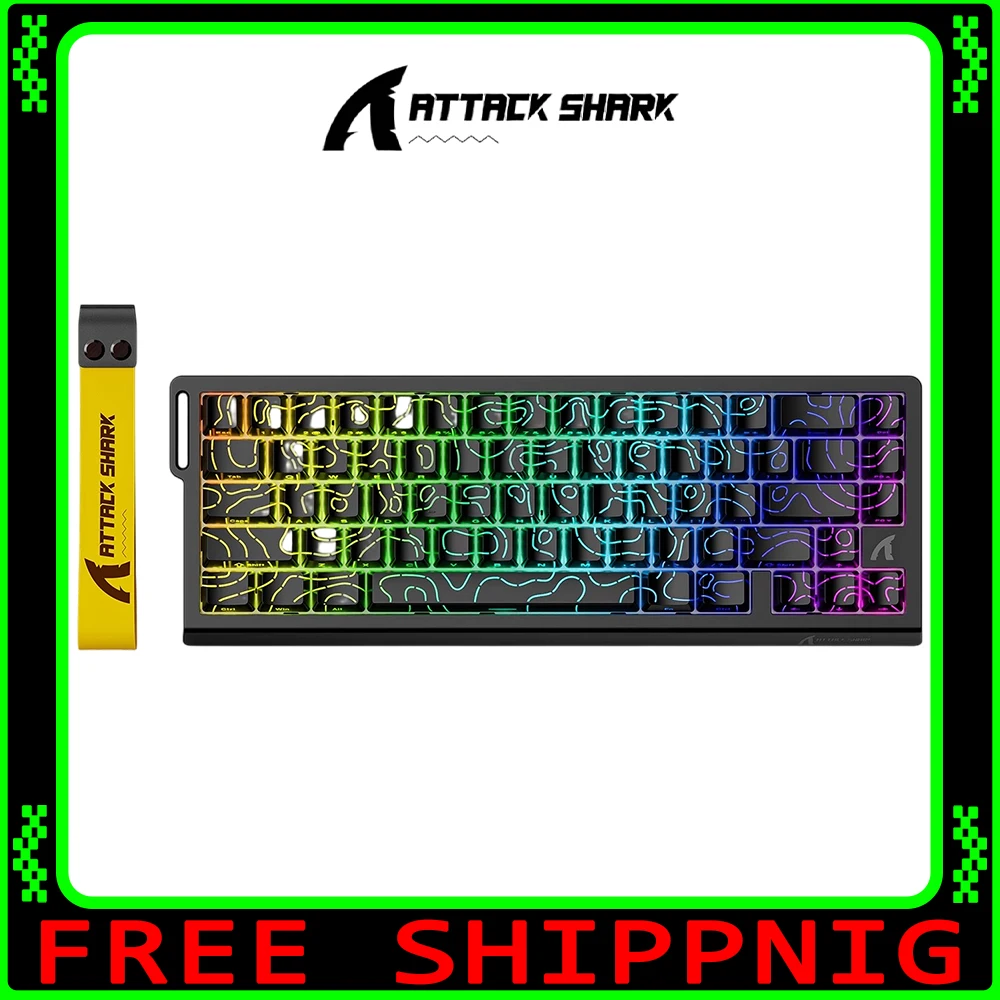 Attack Shark X68HE Magnetic Switch Keyboard 65% 66 Keys Rt0.01 Wired 8k Customized Mechanical Keyboard Pc Accessories Vorlant Cs
Attack Shark X68HE Magnetic Switch Keyboard 65% 66 Keys Rt0.01 Wired 8k Customized Mechanical Keyboard Pc Accessories Vorlant Cs