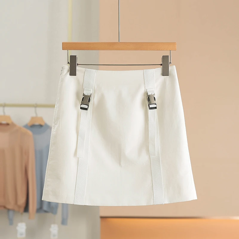 Slimming High Waist Pure Color Short Skirt Bodycon Fashionable Hip Covering Women's Summer New Arrival A-Line Skirt
Slimming High Waist Pure Color Short Skirt Bodycon Fashionable Hip Covering Women's Summer New Arrival A-Line Skirt